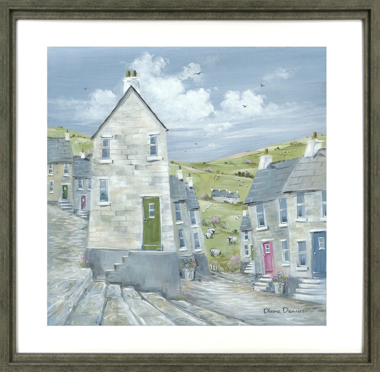 Cobbly Street 1B by Diane Demirci