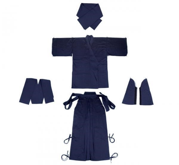 Authentic Shinobi Shozoku - Ninja Uniform w/ Hidden Pockets - Kobudo Mart