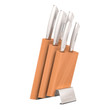 Classic Steel 7 Piece Step Knife Block Set