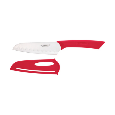 Spectrum  Santoku Knife 12.5cm Red
