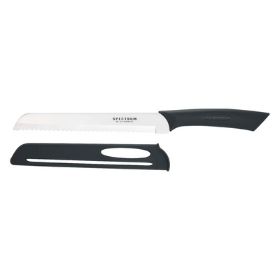Spectrum  Bread Knife 20cm Black