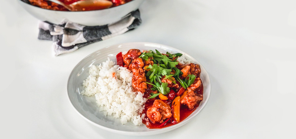 Sweet and Sour Battered Pork 