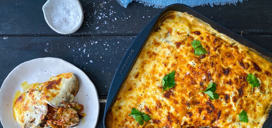 Veggie Lasagne with mushroom and lentil Bolognese. Veggie Lasagne with mushroom and lentil Bolognese.
