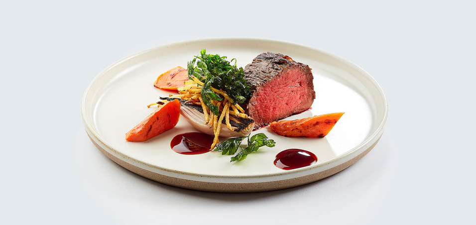 Beef Tenderloin with Fried Potatoes & Parsley