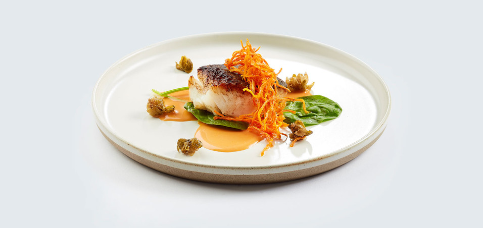 Butter-Fried Fish with Lobster Sauce