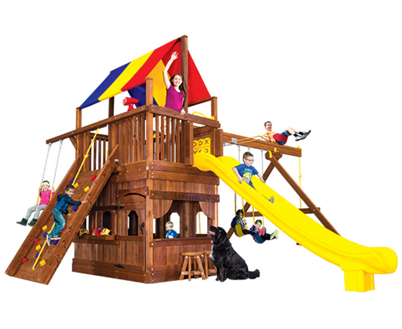 41B-Monster Clubhouse Pkg II w/Playhouse & More