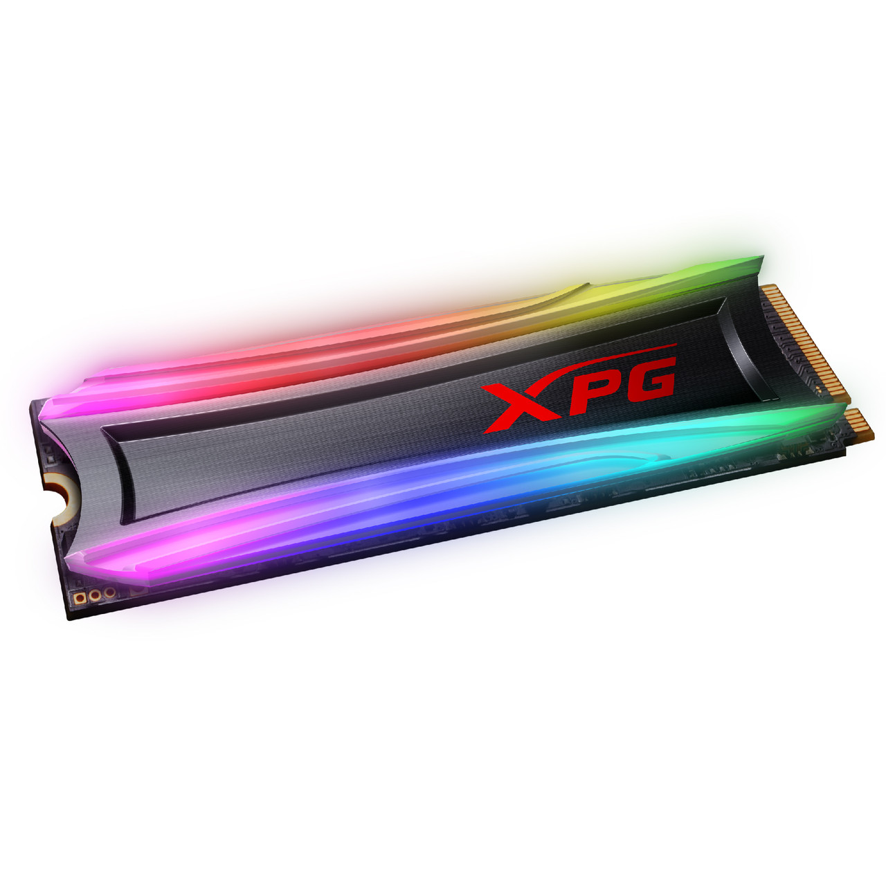 Skat At give tilladelse pyramide XPG SPECTRIX S40G RGB Gaming SSD: 2TB PCIe Gen3x4 M.2 2280 NVMe Internal  Solid State Drive | Black + RGB | 1PK - XPG