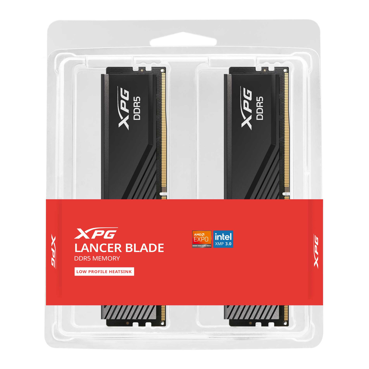 XPG Lancer Blade DDR5 6400MHz CL32 32GB (2x16GB) PC5-51200 RAM 288