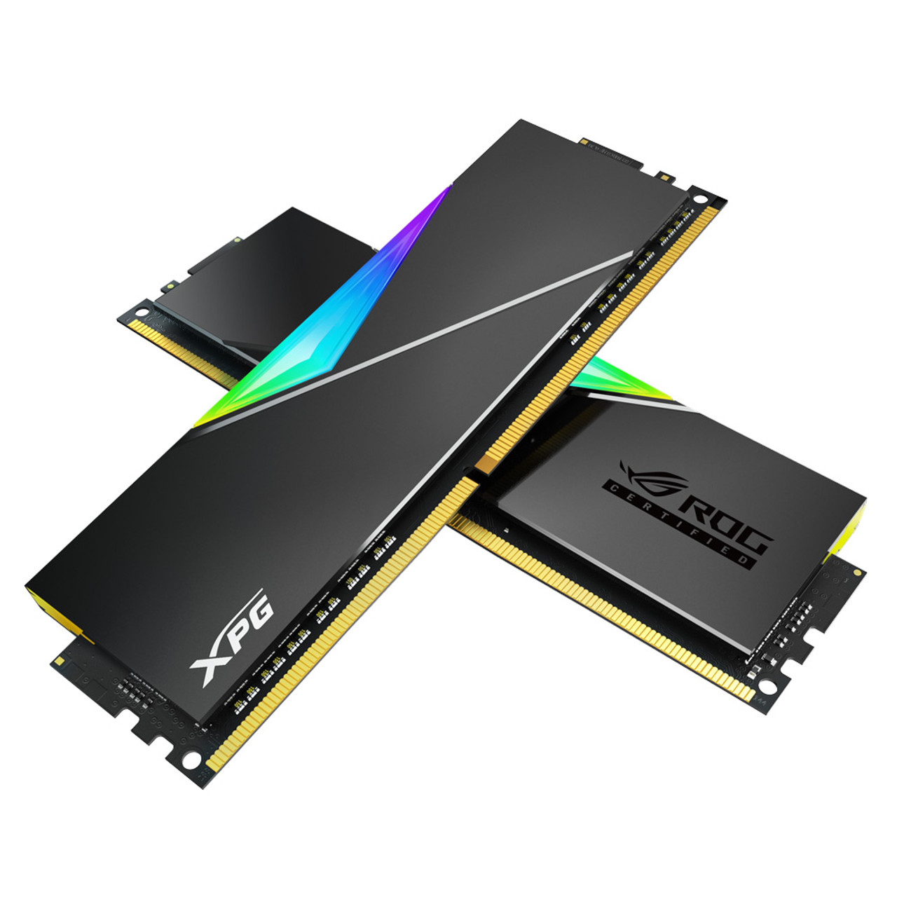 XPG SPECTRIX D50 ROG RGB Desktop Memory: 16GB (2x8GB) DDR4 3600MHz CL17-21-21 | RGB w/ Grey Module - 2PK | RAM PC4-28800 XPG