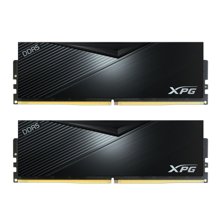 XPG LANCER DDR5 Desktop Memory: 32GB (2x16GB) 6000 MHz CL40-40-40 | Black Heatsink - 2PK | RAM Upgrade