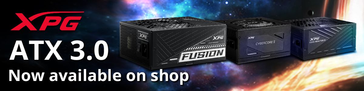 XPG Fusion 1600W PCIE 5 ＆ ATX 3.0 Power Supply - Full Modular