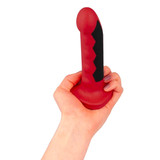 Electro sex stimulation silicone fusion komodo dildo sex toy