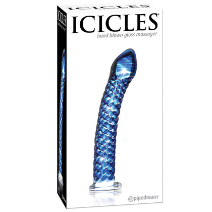 Icicles 29 Hand Blown Glass Massager