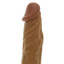 Brown dildo with veins