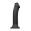 Silicone Dual Density Bendable Dildo Medium Black