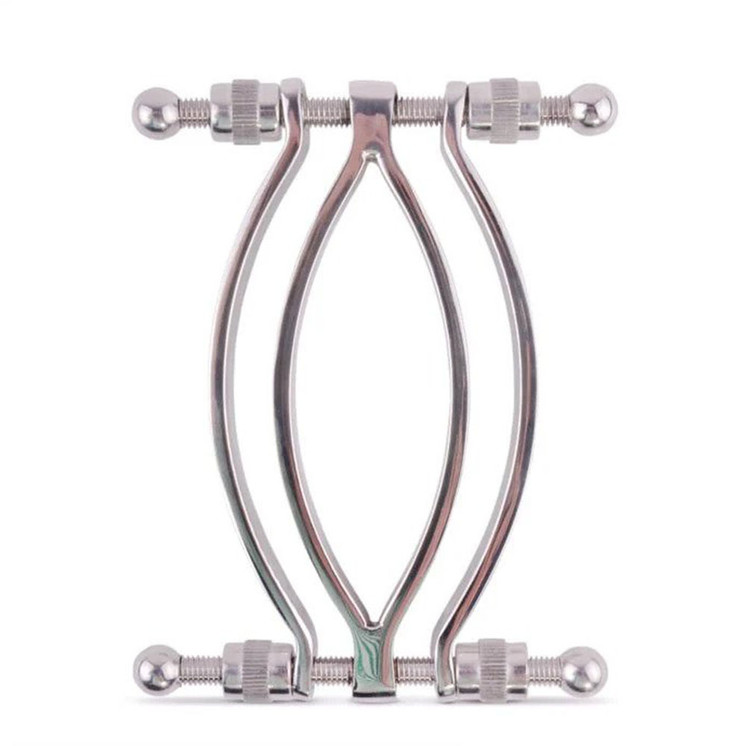 Bondage stainless steel pussy clamps