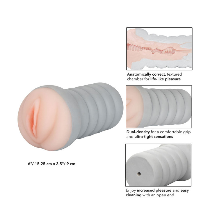 Ribbed Pussy Flesh Masturbating sex toy