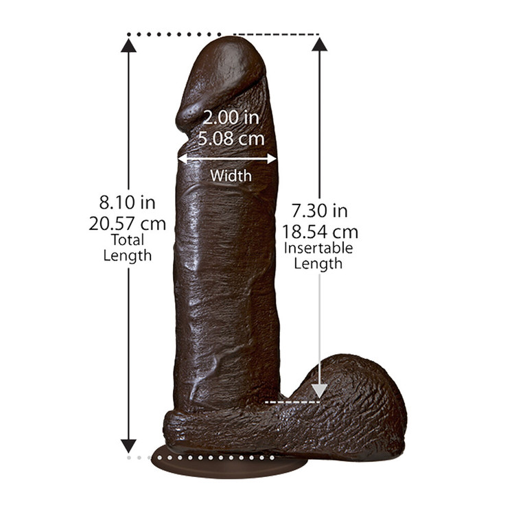 The Realistic Cock 8 Inch Dildo