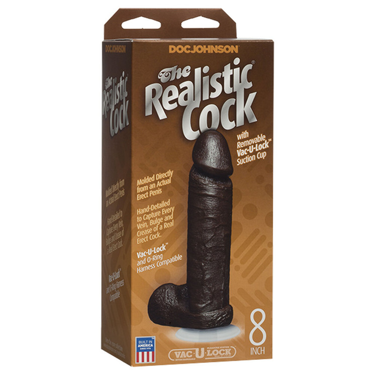 The Realistic Cock 8 Inch Dildo