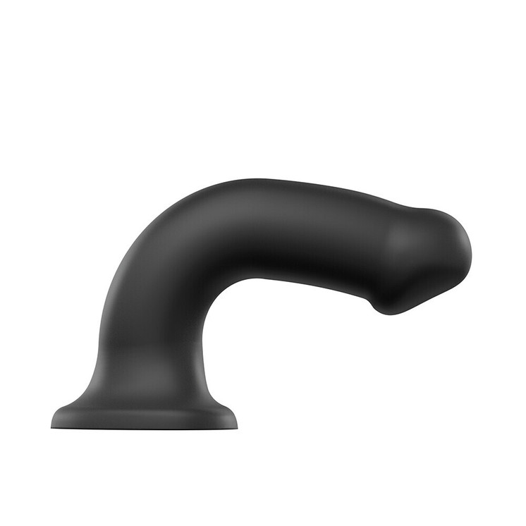 Silicone Dual Density Bendable Dildo XLarge Black