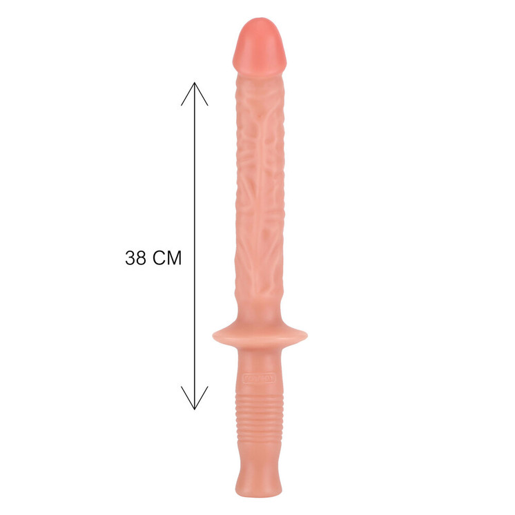 The Manhandler 14.5 Inch Flesh Pink