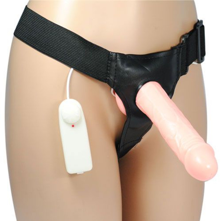 Easy Strap-On Hollow Vibrator