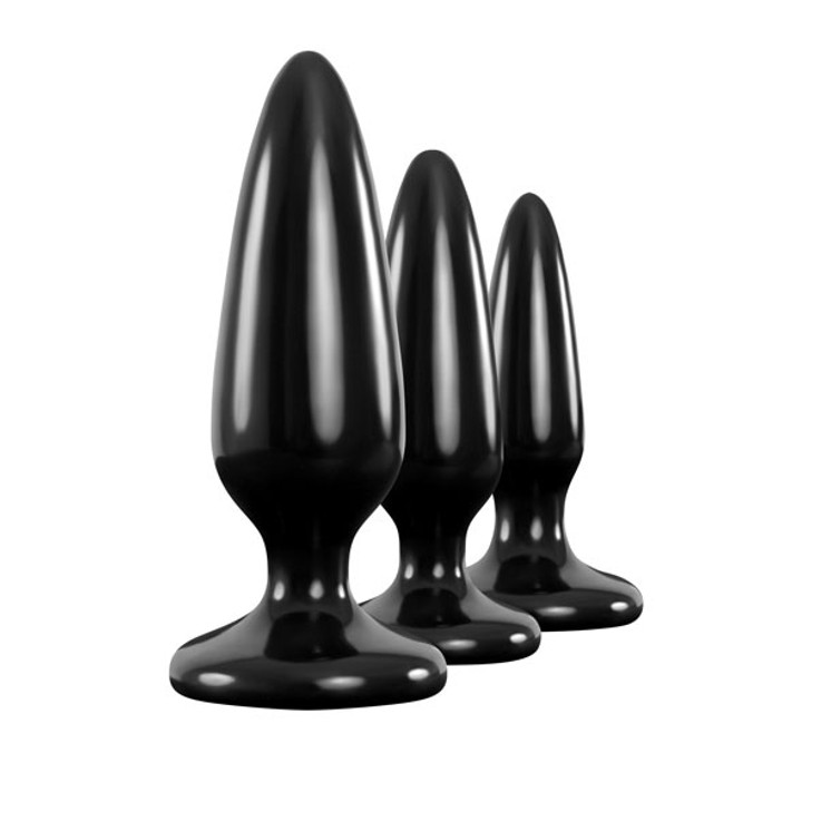 Renegade Pleasure Plug 3pc Trainer Kit butt plug