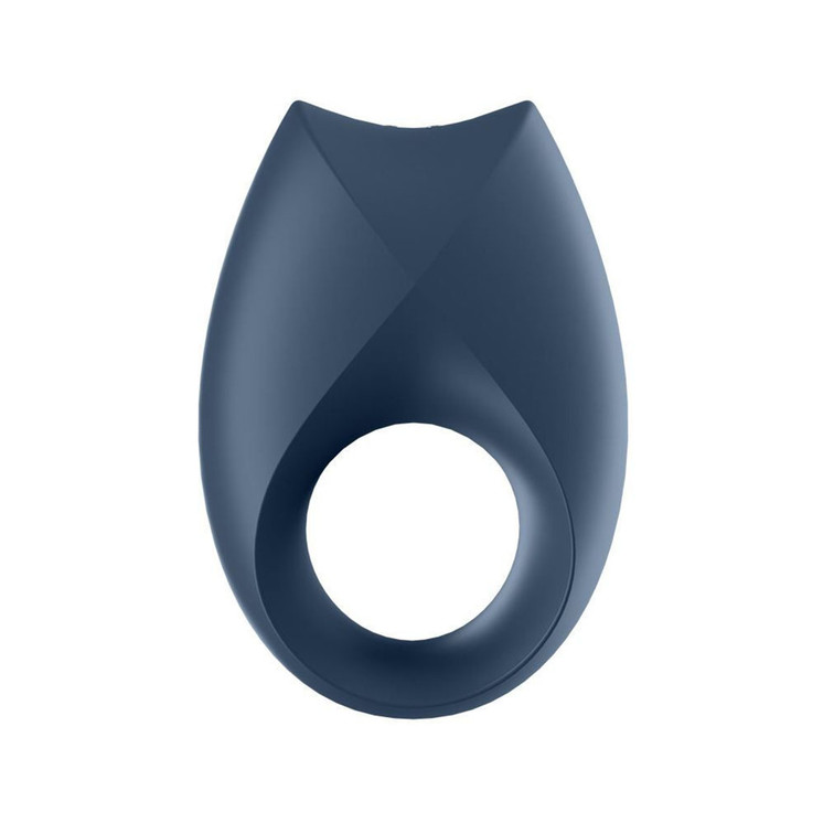 Men's sex toy satisfyer app enabled royal one love ring vibrator in blue