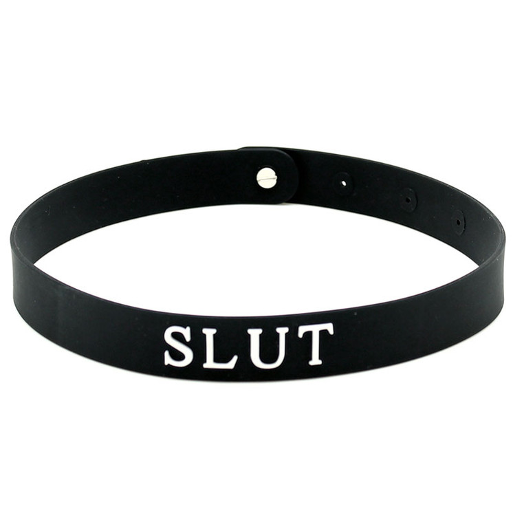 Slut bondage sex collar