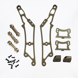 710012 Buggy Wing Stay(L/R)(Al.) (Gun Metal) ~