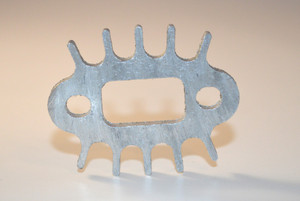 Heat sink for the exhaust