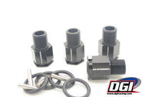 DGI Extenders 1" for losi 5 and losi B Black DGI Extenders 1" for losi 5 and losi B Black