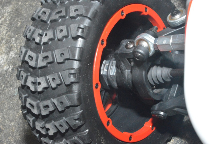 GTB Estensori Mozzi E Dadi In Alluminio 50mm Per Losi DBXL, MTXL, DBXL-E 2.0 1:5 RC
