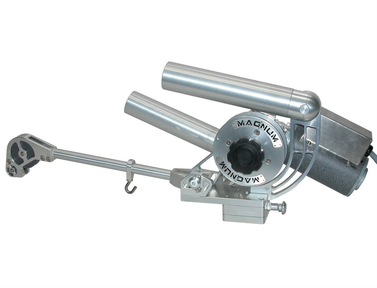 MZ-2500S Double Rod Holder Downrigger - Magnum Metalz