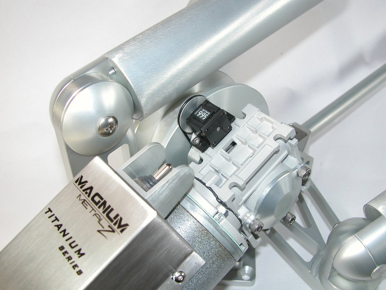 MZ3500 Triple Rod Holder Downrigger Magnum Metalz