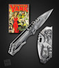 SOLD - AR, Comic Book Theme "The Fighting Yank" Engraving by Jody Muller - SOLD