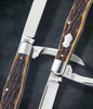  Bose, Tony - Coffin Jack, Remington Bone, 2 Blade Folder, Serial #2 