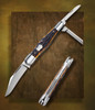 Bose, Reese SOLD - Northfield 3 Blade Whittler Remington Bone, Serial #0 - SOLD 