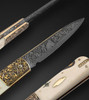 Frank, Henry 14K Gold & Antique Mammoth Lockback, Date: Nov. 10, 1991 by Henry H. Frank 