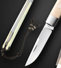 F1 - Pro, Lockback Folder with Antique Mammoth Scales by Tom Ploppert