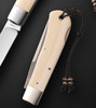 F1 - Pro, Lockback Folder with Antique Mammoth Scales by Tom Ploppert