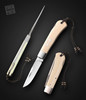 F1 - Pro, Lockback Folder with Antique Mammoth Scales by Tom Ploppert