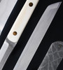Tanto by Phil Hartsfield, with Hamon Blade and Antique Mammoth Handle