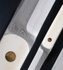 Tanto by Phil Hartsfield, with Hamon Blade and Antique Mammoth Handle