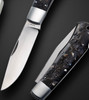 R1306 A2 Slipjoint Folder with African Cape Buffalo Scales by Tom Ploppert ❗New❗ BLADE SHOW 2025