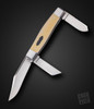 3 Blade Stockman Slipjoint Folder with Antique Westinghouse Micarta, Handmade by Bill Ruple, Hall Of Fame Inductee, 2022 ❗NEW, BLADE SHOW 2025