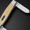 3 Blade Stockman Slipjoint Folder with Antique Westinghouse Micarta, Handmade by Bill Ruple, Hall Of Fame Inductee, 2022 ❗NEW, BLADE SHOW 2025