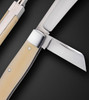 3 Blade Stockman Slipjoint Folder with Antique Westinghouse Micarta, Handmade by Bill Ruple, Hall Of Fame Inductee, 2022  ❗NEW, BLADE SHOW 2025