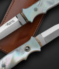 New York Special with Pearl & Custom Sheath by Steve Johnson