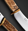One of a Kind Skinner by William Wales Scagel, with Moose Horn Handle with Silver Arrowhead Shield, Custom Made for Famous Sportsman: Ed.G.Moore, Circa 1923, Sold out of VL&A, ❗RARE❗